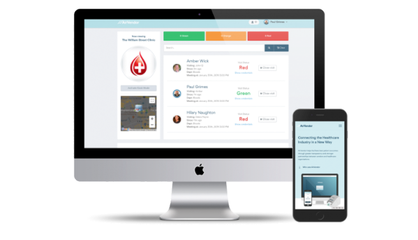 AirVendor healthcare vendor compliance platform, built by OK200